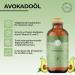 Lebbio Avocado Oil 250ml - 100% Natural & Cold Pressed - Gluten & Sugar Free Ideal for Very Dry Skin Virgin Avocado Oil for Body Face & Hair - Quality - Buy Online on GoSupps.com