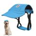 Pawaboo dog baseball caps dog preap with elastic ear holes adjustable dog cap sport pet hat sun protection for small medium -sized & large dogs dogs outfits dog costume (blue XL) XL blue