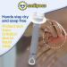 Smiling Sponge Handle Soap Dispensing Handle for Scrub Daddy Sponge (White) - Second Generation - Buy Online on GoSupps.com