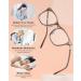 Myiaur Blue Light Blocking Fit Over Glasses for Women - Anti Digital Eyestrain & Headaches for Screens - A1 Brown - Buy Online on GoSupps.com