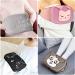 Wearable Hot Water Bottle with Soft Plush Cover - Black - 1000ml - Buy Online on GoSupps.com
