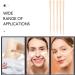 Baluue Wooden Wax Sticks - 100 pcs Wooden Spatulas for Face & Eyebrow Waxing - Small Applicators for Lip & Nose Hair Removal - Buy Online on GoSupps.com