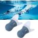 Soft Moldable Silicone Ear Plugs - Waterproof Reusable Noise Reduction - Perfect for Swimming & Flying (Gray + Black Bottle - Buy Online on GoSupps.com