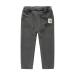 Mud Kingdom Little Boys Fleece Pants Tight Fit Warm Winter 4 Years Anchor Gray