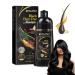 Black Hair Dye Shampoo 3 in 1 for Gray Hair Coverage Long Lasting lnstant Hair Shampoo for Women and Men(100 ml)