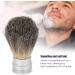 Beard Shaving Brush with Bristle Hair & Aluminum Handle - Perfect for Men's Beard Grooming | 3.66 x 1.29 Inch - Buy Online on GoSupps.com