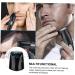 Buy Hemoton Rechargeable Nose Hair Trimmer - Low Noise Safe Metal Cleaner for Men & Women | Mini Razor Nose Hair Removal Tool - Buy Online on GoSupps.com