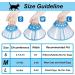Adjustable Lightweight Blue Pet Cone for Puppies, Small Dogs, and Cats - Neck Size 5.7-8.0 in - Buy Online on GoSupps.com