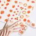 12 Sheets/Set Fall Nail Stickers Autumn Maple Leaves Pumpkin Turkey Nail Art Stickers Thanksgiving Themed Water Transfer Nail Decorations Nail Stickers - Buy Online on GoSupps.com