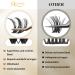 Shop Individual Eyelash Clusters - D Curl Mix 8-16mm | 72-Pack for DIY Extensions - Buy Online on GoSupps.com