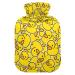 Rubber hot water bottle with cover hot water bottles for pain relief hot water bottle heating bag for children and adults 2 l