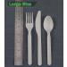 GreenWorks 100 Count Compostable Forks - 7 Heavyweight Biodegradable Disposable Cutlery - Buy Online on GoSupps.com