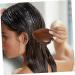 Anneome Wide Comb for Curly Hair - No Static Portable Wooden Ridge Comb for Scalp Care | 12.10x8.50cm Brown - Buy Online on GoSupps.com