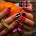 TailaiMei Halloween Glow in the Dark Nail Wraps - 12 Sheets Fluorescent Polish Stickers with Nail Files for DIY Nail Art Decals (Dark Style) - Buy Online on GoSupps.com