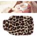 Leopard Print Hot Water Bag Practical and Stylish PVC Hot Water Bag for Office and Living Room - Buy Online on GoSupps.com