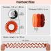 Spiral Hair Ties 20 Pcs - Traceless Phone Cord Ponytail Holders - No Crease Bracelet Hair Accessory - Transparent Matte - Girls Women Ladies Gift - Buy Online on GoSupps.com