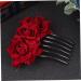 Housoutil 1pc Combs for Women Hair Accessories for Women Wedding Pearl Hair Barrettes Bridal Hair Clip Barrettes for Women Flower Hair Accessories Roses Miss Hair Comb - Buy Online on GoSupps.com