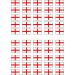 50 England Flag Cupcake Toppers English Flags Edible England Flags Flags Of The World Cake Decorations Eurovision Party Decorations Rugby Cake Decorations British Flag Football Decorations - Buy Online on GoSupps.com