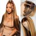 Vero Beauty Highlight Lace Front Wig Human Hair Pre Plucked 13x4 Colored 4/27 HD Lace Frontal Wigs Human Hair 180% Density Honey Blonde Lace Front Wigs Human Hair 20 Inch Ombre Straight Wig 20 Inch 13x4 Highlight Straigh...