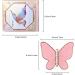 Butterfly Shape Eyeshadow Palette Matte Shimmer Glitter Ultra-Blendable Eye Shadow Pallet | Blendable Natural 6 Colors Eyeshadow Cosmetics Gift Kit Greatideal Crimson Rose Color - Buy Online on GoSupps.com