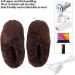Electrically Heated Slippers for Men & Women | Adjustable Temperature Plush Foot Warmers | Winter Comfort Heat Shoes - Buy Online on GoSupps.com