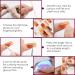 20PC UV Gel Nail Foils - Self-Adhesive Colorful Strips | Long-Lasting French Fingernail Wraps | International Shipping Available - Buy Online on GoSupps.com