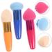 Ipetboom 3pc Concealer Sponge Cream Foundation Brush Sponge Stick Makeup Gel Removing Tool Mushroom Facial Foundation Makeup for Powder Cream Lip Brush Travel Paint Eyes - Buy Online on GoSupps.com