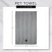 Bone Dry X-Large Pet Grooming Towel Collection, Absorbent Microfiber - Gray 41x23.5 - Buy Online on GoSupps.com