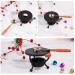 Wax Seal Kit with Retro Warmer, Furnace Tool, Spoon Holder - Perfect for Melting Beads, Sticks - Ideal for Wedding Invitations, Arts & Crafts - Buy Online on GoSupps.com