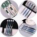 Gleavi Soft Silk Toothbrush Set for Adults - 4 Pack Classic Design Elastic PP Bristles Ideal for Pregnant Women - Gentle Oral Care & Cleaning - Buy Online on GoSupps.com