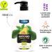 Deep Fresh Shower Gel 1000ml With Pump Avocado No alcohol No paraben - Buy Online on GoSupps.com