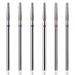 YUXIANLB 6 PCS Nail Drill Bits Set Tapered Barrel Cuticle Bits for Nail Drill 3/32 Shank Electric Bit for Nail Prep Remove Cuticle Dead Skin Manicure Pedicure Tools (Fine & Medium) Style1