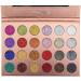  CHJUZI Pressed Glitter Eyeshadow Palette 24 Metallic Colors Highly Pigmented & Shimmer Waterproof & Long Lasting - Buy Online on GoSupps.com
