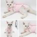 WDEC Katzenbody After Op - Anti-Trolley Cat Recovery Suit for Skin Disease & Post-Castration | Comfortable Cat Clothing (L Pink) - Buy Online on GoSupps.com