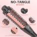 MOCEMTRY Thermal Curling Brush - 1.5" Heated Round Tourmaline Brush Detachable PTC Head Dual Voltage for Travel | Perfect Curls & Waves - Buy Online on GoSupps.com
