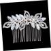 DOITOOL Goody Hair Womens Hair Accessories Pearl Hair Accessories Rhinestone Hair Accessories Gold Tiara Rhinestone Headpiece Bridal Headpieces for Wedding Gold Hair Clips Alloy Comb Bride - Buy Online on GoSupps.com