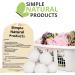 Simple Natural Products Wool Dryer Balls - Reusable Fabric Softener for Laundry - Unscented, XL Pack of 6 - Buy Online on GoSupps.com