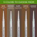 Buy Honeybee Gardens Fine Point Brow Pencil - Chestnut | Long-Lasting Vegan & Cruelty-Free Eyebrow Definition - Ships Internationally - Buy Online on GoSupps.com