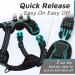 Eagloo Dog Harness for Small Dogs | Adjustable Durable Anti-Train Design with Reflective Strips | Ideal for Walking & Jogging - Dark Green XS (1 Pack) - Buy Online on GoSupps.com
