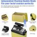 Professional Foil Shaver for Men - Cordless Electric Razor Double Foil Trimmer Rechargeable USB - Close Shave Yellow - Buy Online on GoSupps.com