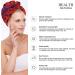 Octopus Tentacles Microfiber Hair Towel Wrap for Women - Super Absorbent Hair Turban 10"x26" - International Shipping Available - Buy Online on GoSupps.com