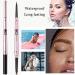 SlZZ 2Pcs Eyebrow Pencil Set - 3D Long-Lasting Waterproof Make-Up with Dual Ends & Accessories - Light Brown - Buy Online on GoSupps.com