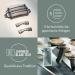 Panasonic WES9032Y1361 Replacement Blades & Shear Film for ES-LV97/ES-LV95/ES-LV81 - 5-Blade System Japanese Stainless Steel Waterproof - International Shipping Available - Buy Online on GoSupps.com