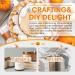 SALKING Pumpkin Pie Essential Oil 120ml - Premium Fragrance for Diffuser, Candle & Soap Making - Autumn Scented Oil for Halloween & Thanksgiving - Buy Online on GoSupps.com