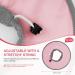 Cat Recovery Collar Vivifying Cat Cone Adjustable Cat Neck Protective Cat Collar Waterproof Elizabethan E Collar for Cats Kittens Puppies after Surgery to Stop Licking Wounds (Pink Size M) - Buy Online on GoSupps.com