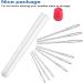 Large-Eye Blunt Needles - Stainless Steel Yarn Knitting Sewing Crafting Weaving Needles (9 Pieces) - Buy Online on GoSupps.com
