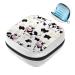 GIAPB Sanitary Napkin Storage Bag Period Bag Tampon Bag Makeup Bag Pad Pouch Cows and Flowers Seamless Color4854