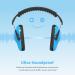 Dr.meter Children Ear Defenders SNR 27dB - Protective Earmuffs for Kids - Noise Blocking Ear muffs for Sleeping and Studying - Adjustable Head Band - Green & Blue - Buy Online on GoSupps.com