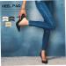 3 Pairs Non-Slip Heel Grips for Ladies Shoes | Cushions & Inserts for Too Big Heels | Assorted Colors - Comfort & Fit - Buy Online on GoSupps.com