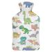 Cute Dinosaur Hot Water Bottle With Cover Plush Bed Bottle Hand Warmer For Adults And Children 26.5X15.3cm